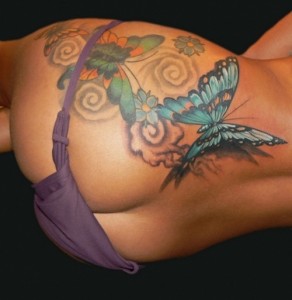 tatuagem feminina borboleta bunda 292x300 tatuagem feminina borboleta bunda