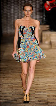 estampa do verão 2011 modelo floral