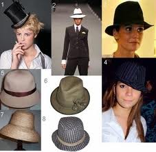 MODA DOS CHAPÉUS