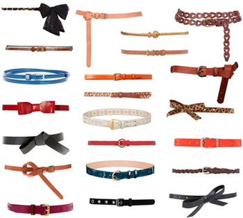 DIVERSOS TIPOS DE CINTOS